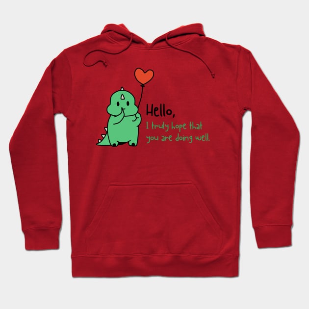 CUTE DINO Hoodie by tzolotov